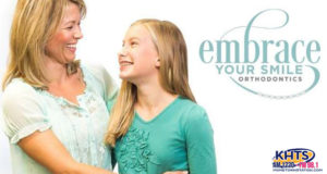 Embrace Your Smile Orthodontics - an orthodontist in Santa Clarita - Photo of a mom and daughter smiling at one another